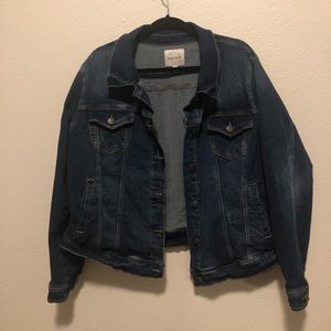 Dark jean jacket